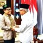 Ketua Umum Partai Kebangkitan Bangsa (PKB), Muhaimin Iskandar Bersama Wakil Presiden, Ma'ruf Amin. (Instagram.com/@cakiminow)
