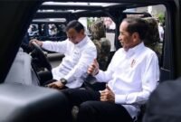 Presiden RI Jokowi bersama Menteri Pertahanan Prabowo Subianto. (Instagram.com/@prabowo)

