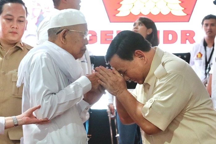 Prabowo Subianto Menghadiri Acara Konsolidasi Akbar Pengurus Gerindra Tangerang Raya di Lapangan Ahmad Yani, Tangerang, Minggu, 7 Juli 2023. (Dok. Tim Media Prabowo Subianto)