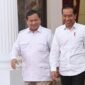 Presiden Joko Widodo (Jokowi) bersama Menteri Pertahanan Prabowo Subianto. (Instagram.com/@prabowo)