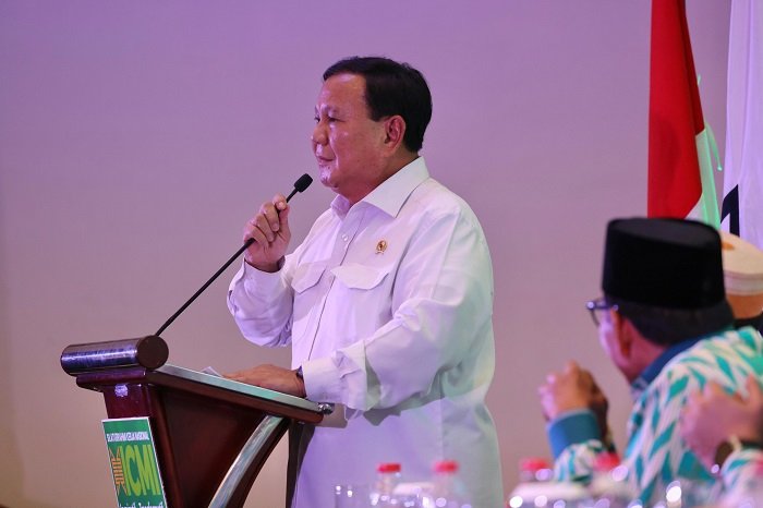 Prabowo Subianto di acara Dialog Cendekia yang digagas Ikatan Cendekiawan Muslim Indonesia (ICMI) di Makassar. (Dok. Tim Media Prabowo Subianto)