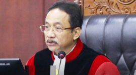 Suhartoyo resmi menggantikan posisi Anwar Usman sebagai Ketua Mahkamah Konstitusi (MK).  (Facebook.com/@Mahkamah Konstitusi Republik Indonesia)