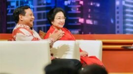 Ketua Umum Partai Gerindra, Prabowo SUbianto Bersama Ketua Umum Partai PDI Perjuangan, Megawati Setiawati. (Instagram.com/@prabowo)