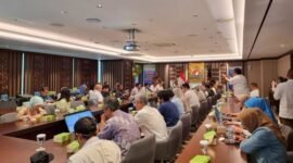 Focus Group Discussion (FGD) Pelatihan Vokasi Infrastruktur KADIN Indonesia dan BNSP di Menara KADIN, Jakarta (7/3/24). (doc.Ist)