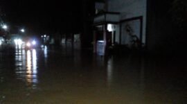 Kondisi Banjir di Kota Palopo. (Dok. BPBD Kota Palopo)