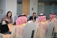 Menteri Keuangan (Menkeu) Sri Mulyani Indrawati kembali mengadakan pertemuan dengan Menteri Keuangan Kerajaan Arab Saudi, Mohammed bin Abdullah Al-Jadaan. (Facebook.com/@Sri Mulyani Indrawati )