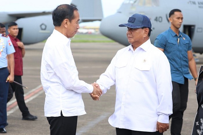 Presiden Terpilih, Prabowo Subianto bersama Presiden Jokowi. (Facebook.com/@Prabowo Subianto)
