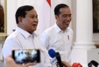 Presiden Terpilih, Prabowo Subianto bersama Presiden Jokowi. (Facebook.com @Prabowo Subianto)

