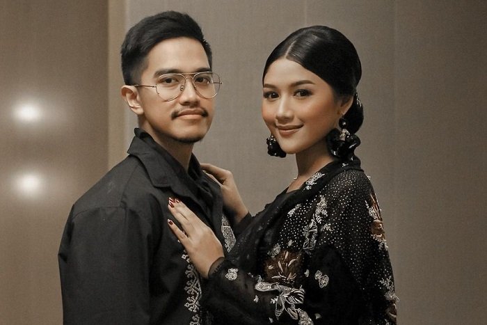 Ketua Umum Partai Solidaritas Indonesia (PSI), Kaesang Pangarep bersama Istri, Erina Gudono. (Instagram.com @
kaesangp)