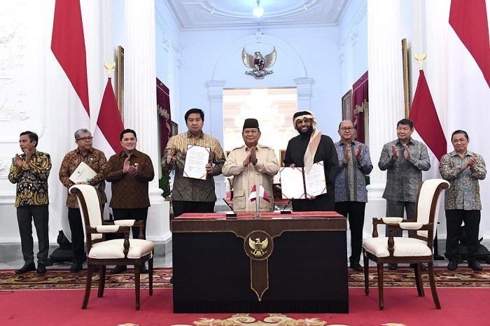 BTN menegaskan komitmen perseroan untuk mendukung hadapan Presiden Prabowo Subianto. Tiga Juta Rumah di hadapan Presiden Prabowo Subianto. (Dok. BTN)

