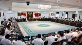 Presiden Prabowo Subianto dalam Sidang Kabinet Paripurna di Jakarta. (Dok. Tim Media Prabowo)