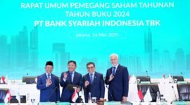 Rapat Umum Pemegang Saham Tahunan (RUPST) Bank Syariah Indonesia (BSI) , Jumat, 16 Mei 2025. (Dok. BSI)