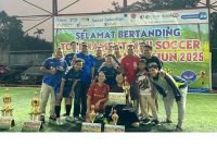 Foto : PROPAMI CUP VI 2025 di TriboOn Mini Soccer, Jeruk Purut, Jakarta Selatan (19/7/25). (Doc.Ist)