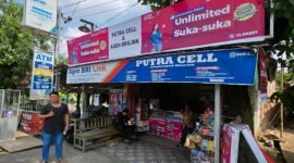 Dari toko pulsa, Sony Pranata sukses bangun 10 gerai AgenBRILink di Lahat. Kisah inspiratif ini buktikan peran AgenBRILink dorong inklusi keuangan dan ekonomi desa. (Dok. BRI)