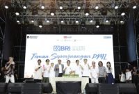 Peresmian BRI Taipei Branch yang diadakan di New Taipei City Hall Plaza, Taiwan, Sabtu (9/8/2025). (Dok. BRI)