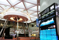 Layar perdagangan Bursa Efek Indonesia menampilkan IHSG jatuh nyaris 2 persen di tengah aksi demo Jakarta. (Dok. Idx.co.id)