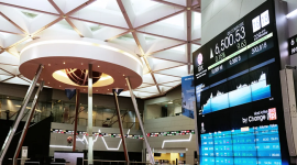 Layar perdagangan Bursa Efek Indonesia menampilkan IHSG jatuh nyaris 2 persen di tengah aksi demo Jakarta. (Dok. Idx.co.id)