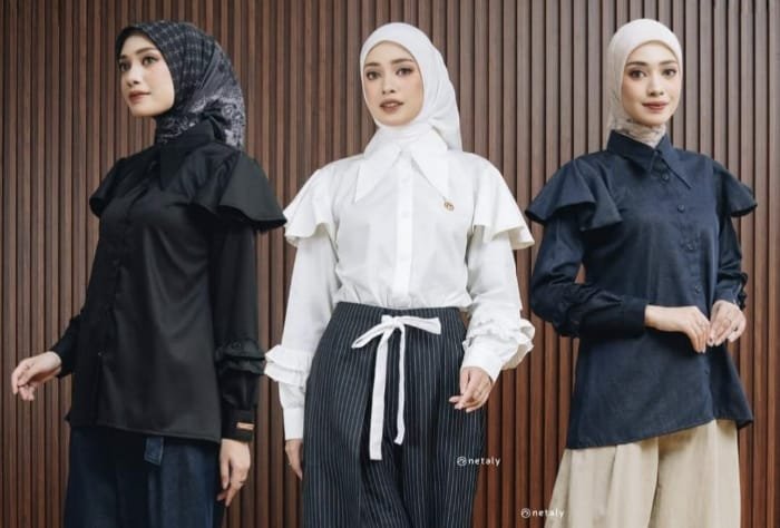 Dari Bandung ke panggung dunia! Kisah inspiratif Netaly, UMKM modest fashion yang sukses go global berkat program pembinaan BRI. (Dok. BRI)