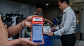BRI terus memperkuat perannya di ekosistem pembayaran digital, salah satunya dengan catatkan pertumbuhan signifikan pada transaksi merchant dan QRIS. (Dok. BRI)