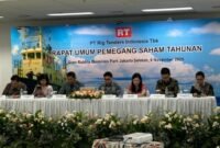 Dalam paparan publik PT Rig Tenders Indonesia Tbk, manajemen mengumumkan pendapatan laba pada Semester I 2025 sebesar Rp 89.240.425.300. (Dok. PT Rig Tenders Indonesia Tbk)
