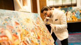 Mr. Cassin examines the sculptural depth of F.N. Souza’s impasto of a vibrant cityscape, where every line and heavy stroke affirms the artist’s status as India’s Picasso.