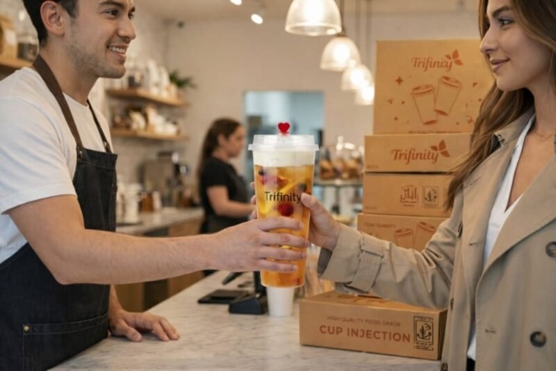 Bukan sekadar gelas plastik biasa, ini investasi branding! 💎🥤 Upgrade minumanmu dengan Thinwall Cup Injection dari Trifinity. Gelasnya keras, kokoh, dan tampilannya glowing maksimal.