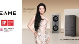 Liu Yifei unveiled as Global Brand Ambassador (Smart Large Home Appliances)