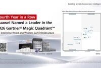 Huawei Named a Leader in the 2026 Gartner® Magic Quadrant™ for Enterprise Wired and Wireless LAN Infrastructure for the Fourth Year in a Row