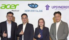 From left to right: Acer Medical Chairman and CEO Allen Lien; Neweye CEO MR. SOMYOT PONGSANGIAM; Neweye Vice President MRS. SURATTANA PONGSANGIAM; and Univision Taiwan General Manager Bryan Chiu.