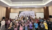 Para peserta penyandang disabilitas mengikuti pelatihan yang digelar Evermos bersama International Labour Organization (ILO) di Yogyakarta, Indonesia
