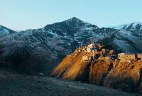 Khinalig in Azerbaijan is one of the remote mountain villages connected through “Online Azerbaijan” / Image credit: Huawei