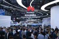 Huawei's MWC Shanghai 2026 booth in Hall N1