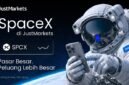 JustMarkets mengumumkan peluncuran layanan trading saham SpaceX (SPCX) bagi para kliennya. (Dok.  JustMarkets)