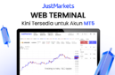 Platform trading berbasis browser yang kini tersedia bagi seluruh klien di negara-negara yang didukung. (Dok. JustMarkets )
