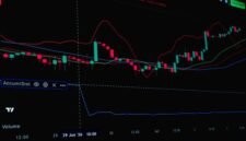 Seorang investor tengah menganalisis grafik pergerakan harga saham, mencerminkan upaya memahami dinamika pasar modal Indonesia yang sering bergejolak. Pergerakan garis pada grafik mengilustrasikan fluktuasi IHSG yang membutuhkan analisis mendalam sebelum mengambil keputusan investasi.