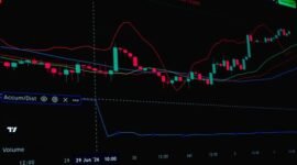 Seorang investor tengah menganalisis grafik pergerakan harga saham, mencerminkan upaya memahami dinamika pasar modal Indonesia yang sering bergejolak. Pergerakan garis pada grafik mengilustrasikan fluktuasi IHSG yang membutuhkan analisis mendalam sebelum mengambil keputusan investasi.