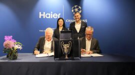 Haier Announces Global Partnership with UEFA Champions League