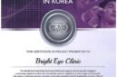 Bright Eye Clinic Named Ophthalmology Wellness Clinic of the Year in Korea